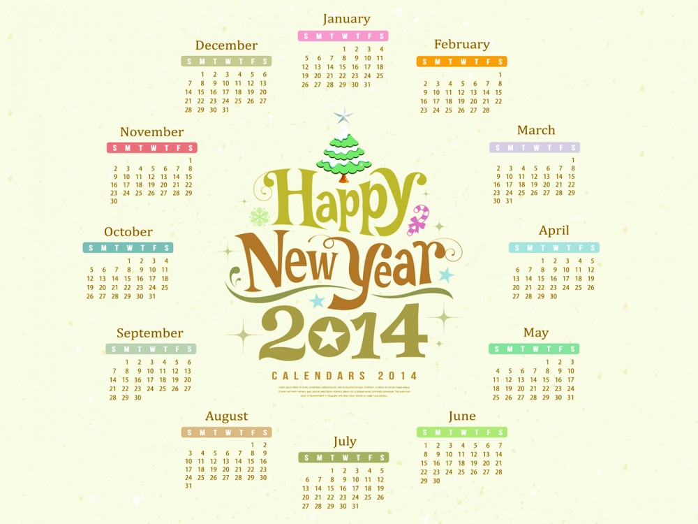 صور تهنئة بالعام الجديد 2014 بطاقات ووسائط تهانى رأس السنة 16