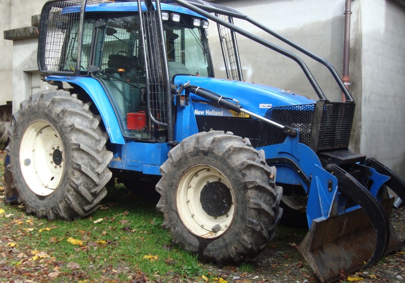tracteur forestier new holland