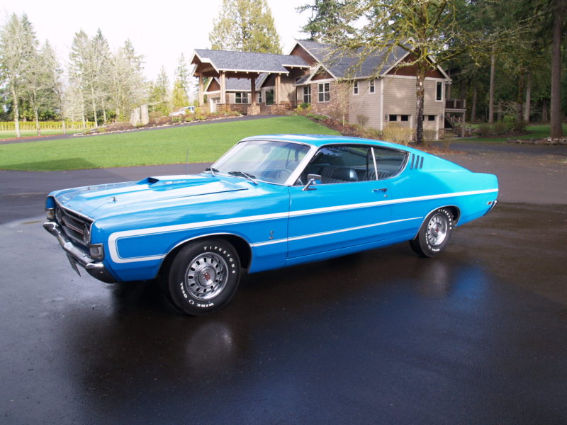 1969 Ford Torino Petty Blue