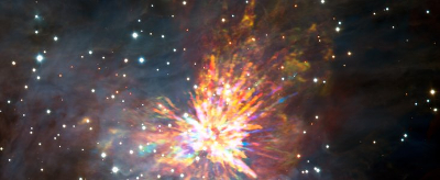 Explosions d'étoiles au sein d'Orion
