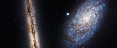 Une paire galactique proche