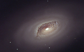 La galaxie spirale de l'&Oelig;il noir