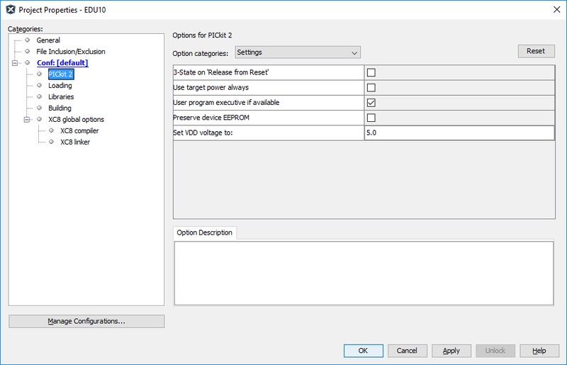 mplab xc8 c compiler libraries