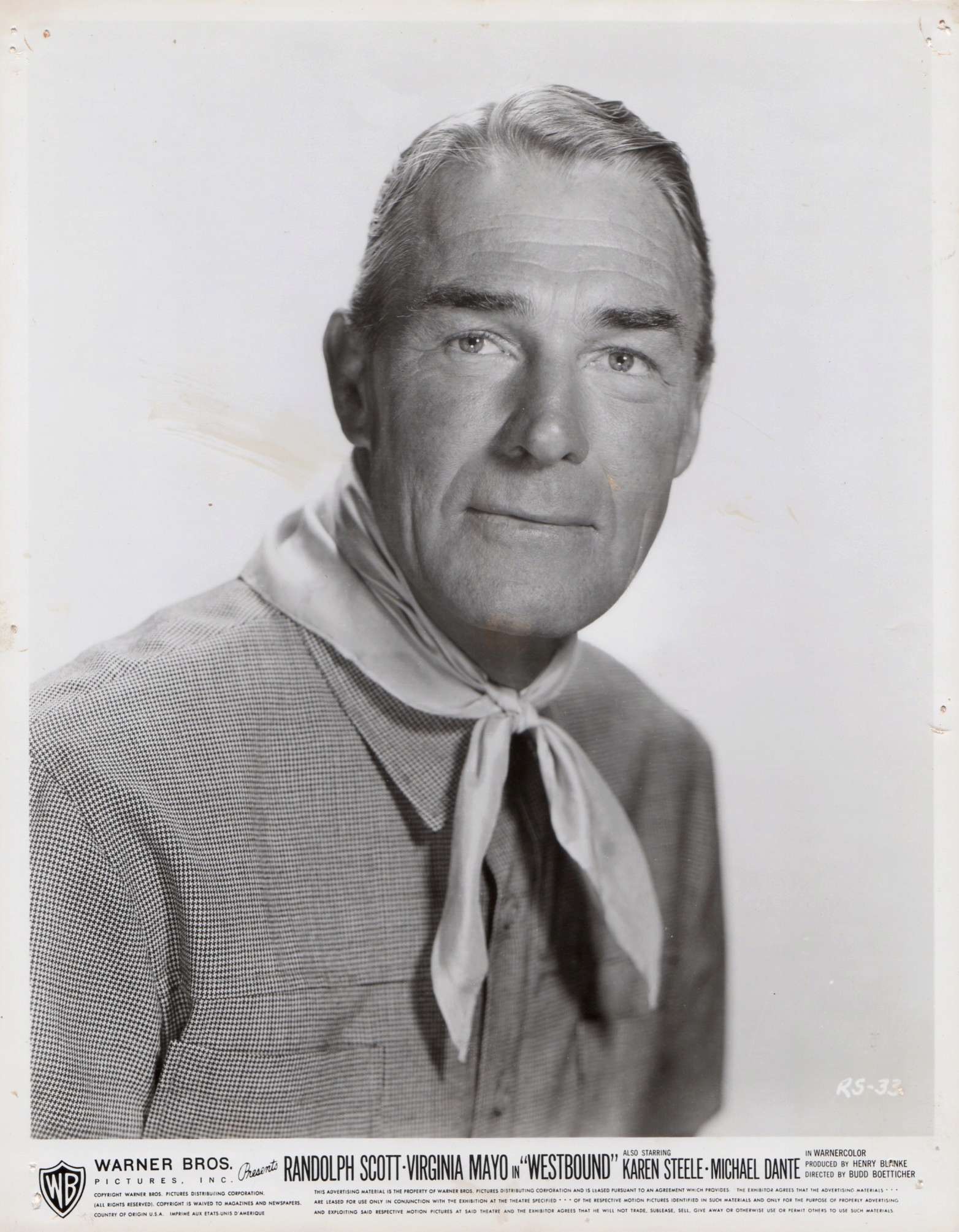  Westbound : Budd Boetticher, Randolph Scott, Virginia