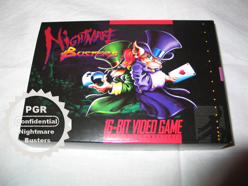 Un nouveau jeu Super Nintendo: Nightmare Busters aux éditions Super Fighter Team