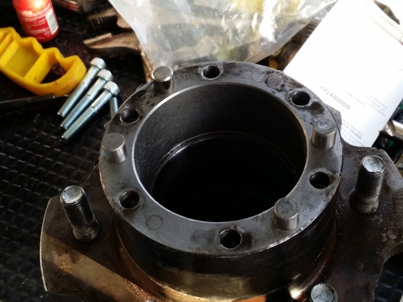 Rear Axle Hub Stud and Dowel Pin Upgrade | IH8MUD Forum