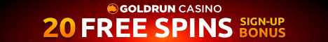 Goldrun Casino 20 Free Spins no deposit bonus