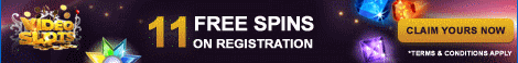 VideoSlots Casino 11 Free Spins no deposit bonus + 150 Free Spins