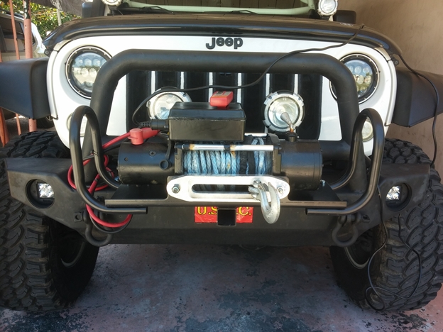 Does anyone use a winch that mounts in receiver? | Jeep Wrangler Forum