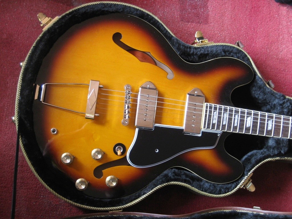 epiphone casino coupe no pickgaurd