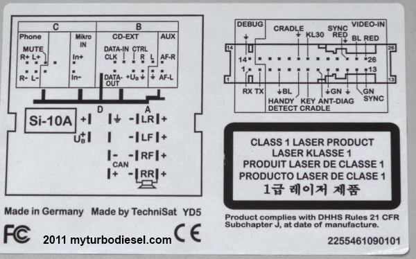 Factory radio wiring | Volkswagen Owners Club Forum