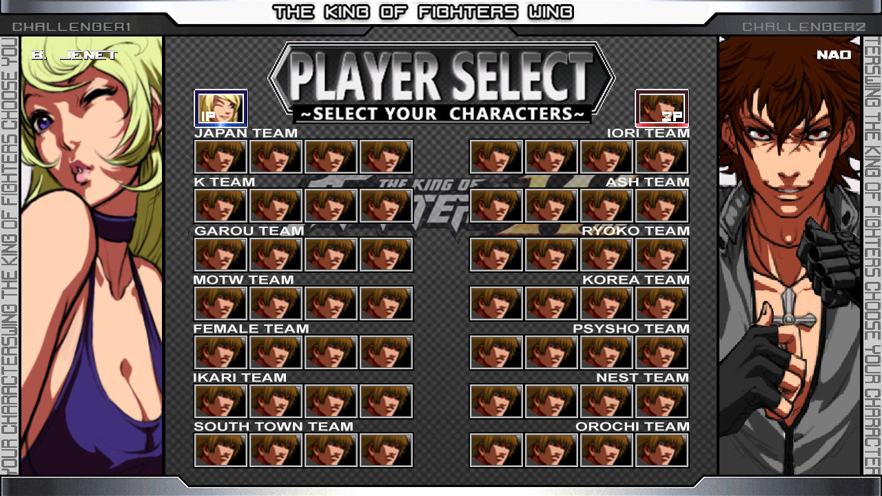 THE KING OF FIGHTERS 2002 SP1 MUGEN 