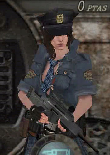 Re4 Helena Harper . Cop outfit |