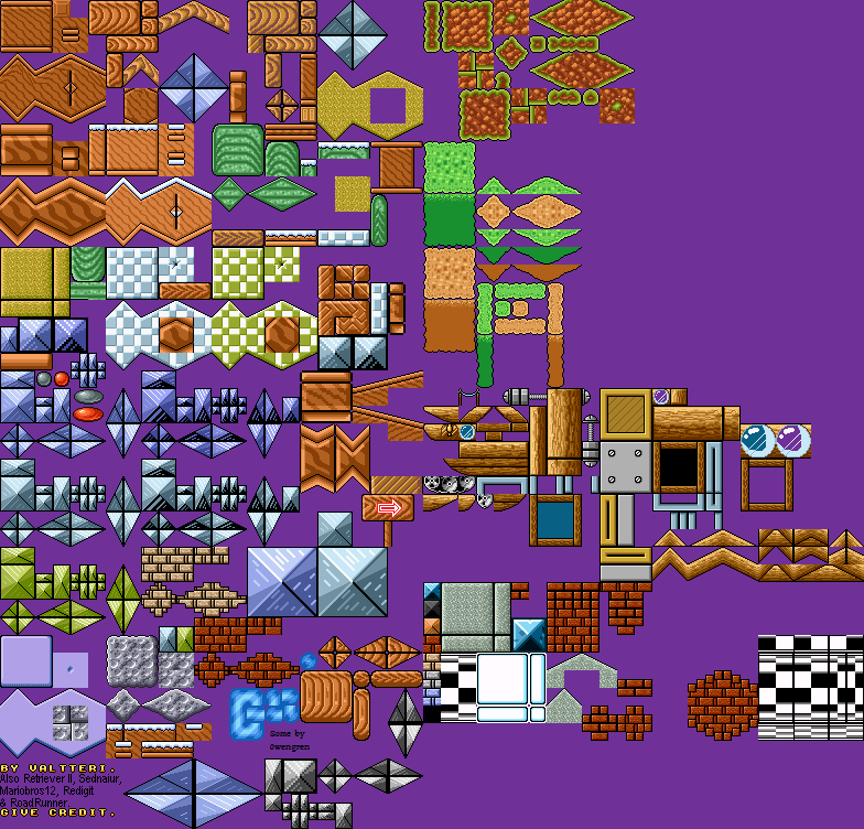 Super Mario Bros 3 Ultra tileset